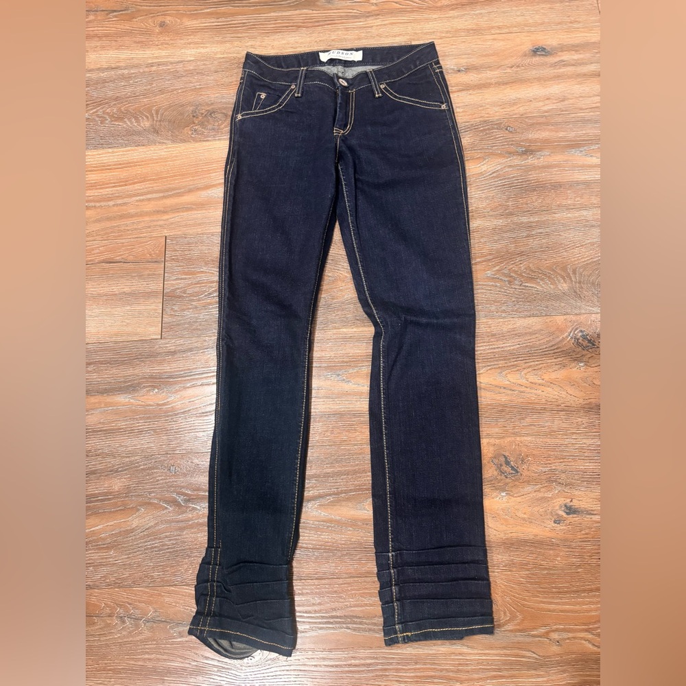 Hudson Jeans Women's Dark Blue Skinny Jeans